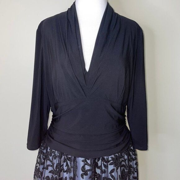 Evening Special Occasion Tea Length Dress | Camille La Vie | Women's 18 - Picture 2 of 16